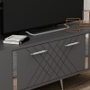 TV Stand Detas - Anthracite, Silver Anthracite
Silver