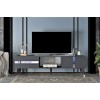 TV Stand Vania - Anthracite, Silver Anthracite
Silver