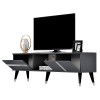 TV Stand Vania - Anthracite, Silver Anthracite
Silver