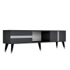 TV Stand Vania - Anthracite, Silver Anthracite
Silver