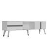 TV Stand Vania - White, Silver White
Silver