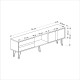TV Stand Vania - White, Silver White
Silver TV Stand Vania - White, Silver White
Silver