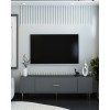 TV Stand Dekos - Anthracite, Gold Anthracite
Gold