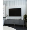 TV Stand Dekos - Anthracite, Gold Anthracite
Gold