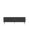 TV Stand Dekos - Anthracite, Gold Anthracite
Gold