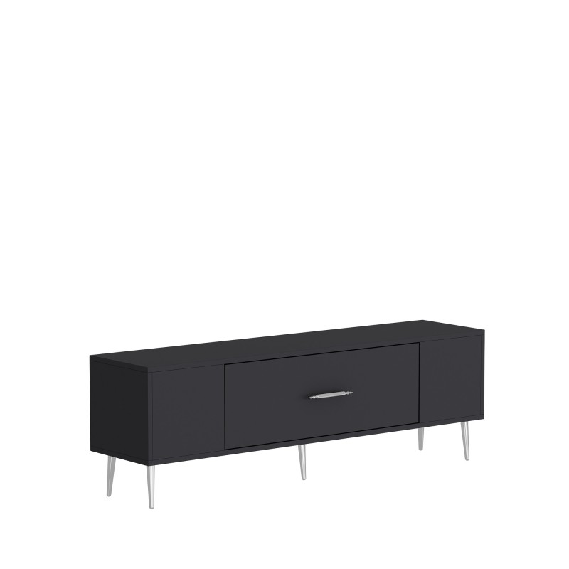 TV Stand Dekos - Anthracite, Silver Anthracite
Silver