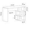 Study Desk Dardanos - White White