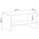 Coffee Table Apollon - White, Sapphire Oak White
Sapphire Oak