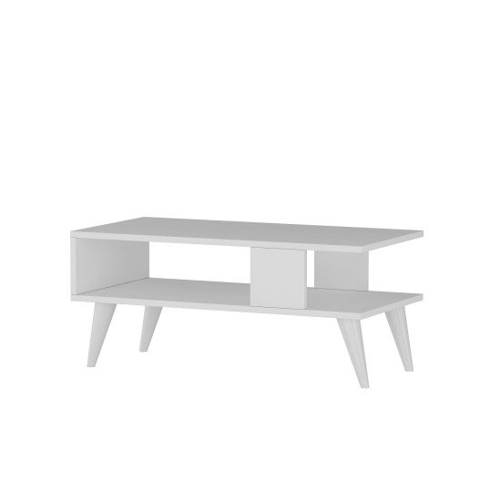 Coffee Table Ayca - White White Coffee Table Ayca - White White