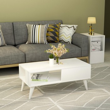Coffee Table Seul - White White