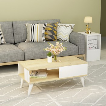 Coffee Table Seul - Sapphire, White Sapphire
White