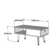 Coffee Table Delux - Sapphire, White Sapphire
White