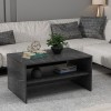 Coffee Table Apollon - Black Black Marble