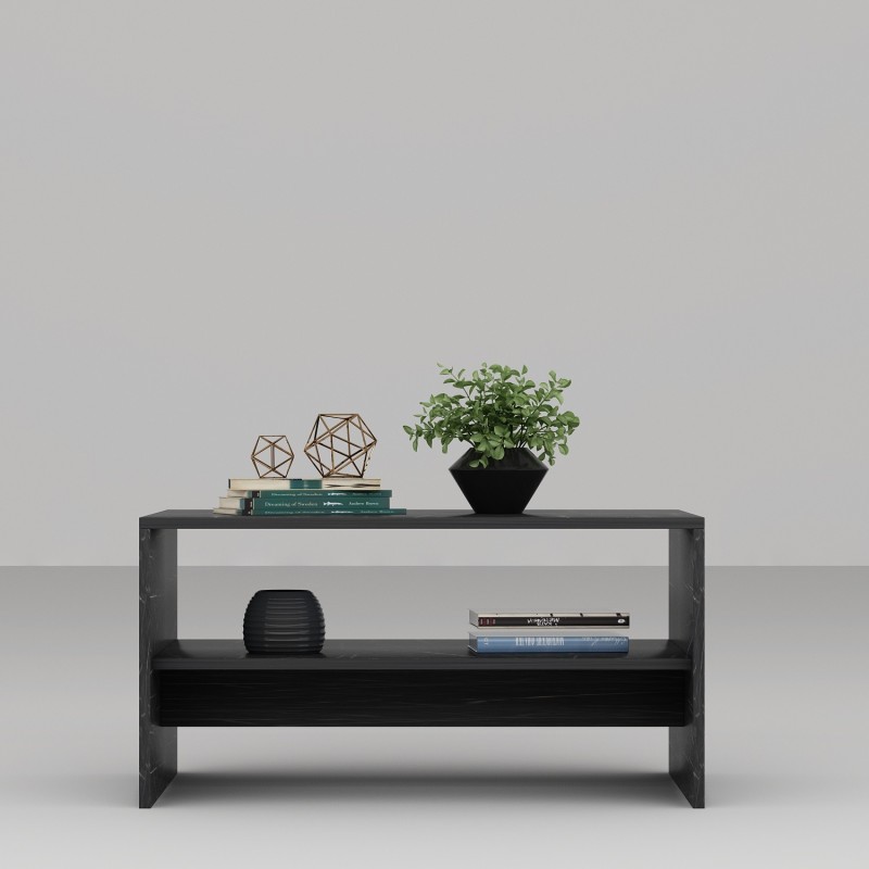Coffee Table Apollon - Black Black Marble