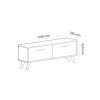 TV Stand Melisa - White White