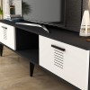 TV Stand Asimo - Anthracite, White Anthracite
White