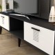 TV Stand Asimo - Anthracite, White Anthracite
White TV Stand Asimo - Anthracite, White Anthracite
White