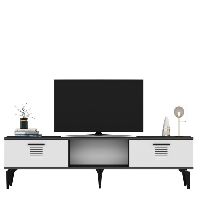 TV Stand Asimo - Anthracite, White Anthracite
White