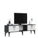 TV Stand Asimo - Anthracite, White Anthracite
White TV Stand Asimo - Anthracite, White Anthracite
White