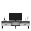 TV Stand Asimo - Anthracite, White Anthracite
White