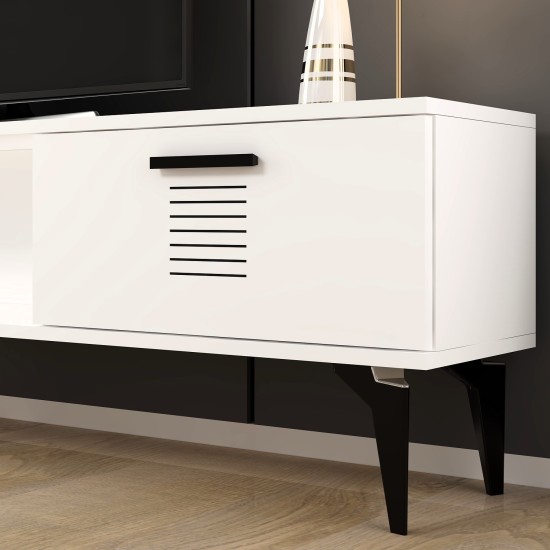 TV Stand Asimo - White White TV Stand Asimo - White White