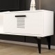 TV Stand Asimo - White White TV Stand Asimo - White White