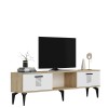 TV Stand Asimo - Sapphire Oak, White Sapphire Oak
White