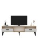 TV Stand Asimo - Sapphire Oak, White Sapphire Oak
White TV Stand Asimo - Sapphire Oak, White Sapphire Oak
White