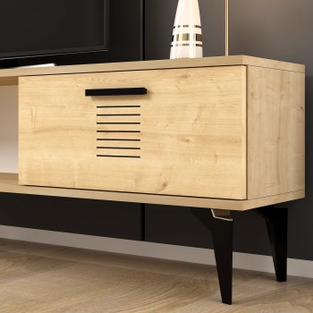 TV Stand Asimo - Sapphire Oak Sapphire Oak