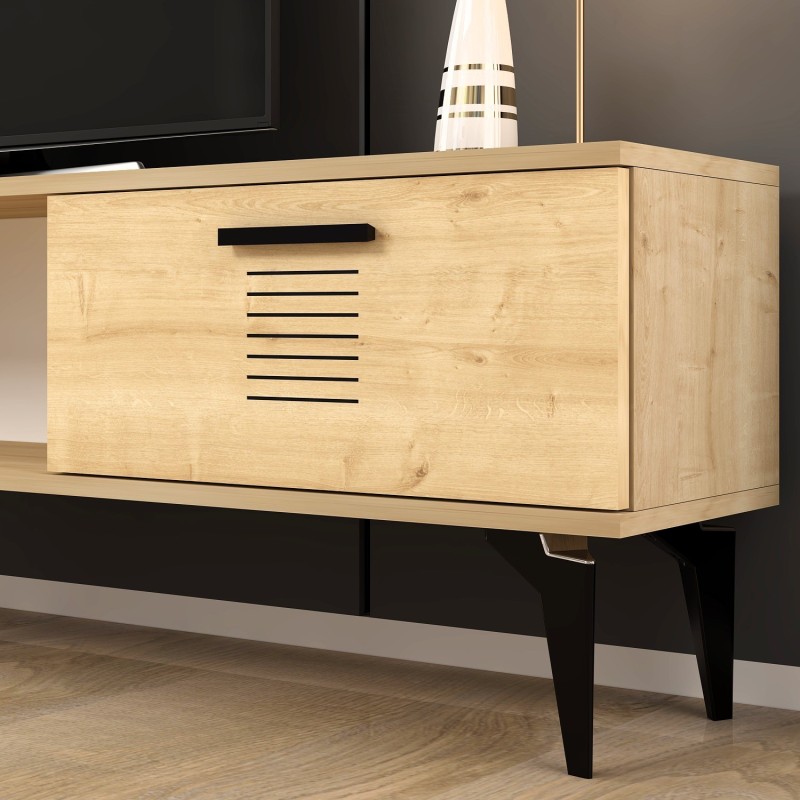 TV Stand Asimo - Sapphire Oak Sapphire Oak