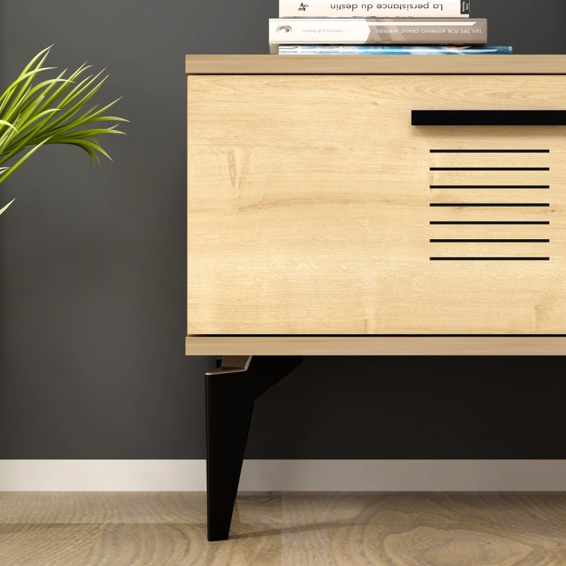 TV Stand Asimo - Sapphire Oak Sapphire Oak