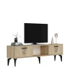 TV Stand Asimo - Sapphire Oak Sapphire Oak