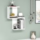 Wall Shelf Octa - White White