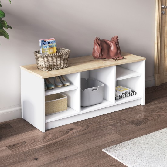Shoe Cabinet London - White, Sapphire Oak White
Sapphire Oak Shoe Cabinet London - White, Sapphire Oak White
Sapphire Oak