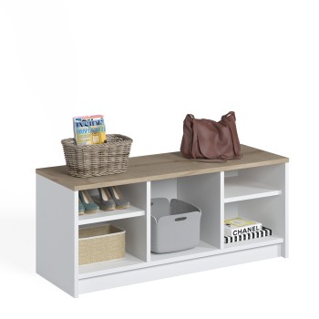 Shoe Cabinet London - White, Sapphire Oak White
Sapphire Oak