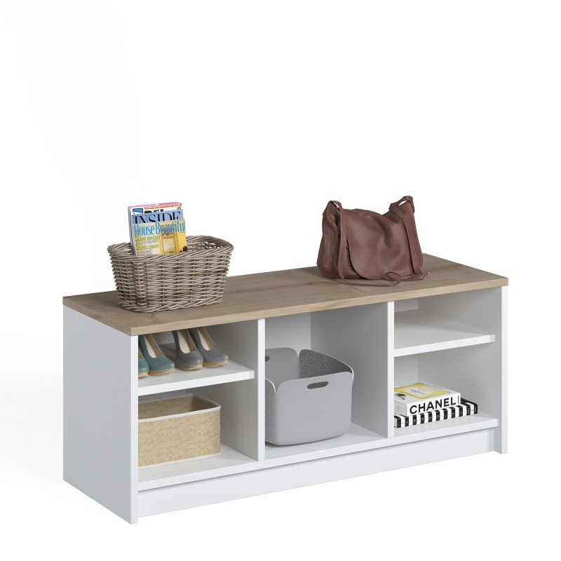 Shoe Cabinet London - White, Sapphire Oak White
Sapphire Oak