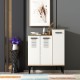 Shoe Cabinet Asimo - Sapphire Oak, White Sapphire Oak
White