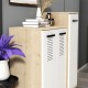 Shoe Cabinet Asimo - Sapphire Oak, White Sapphire Oak
White