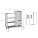 Shoe Cabinet Asimo - Sapphire Oak, White Sapphire Oak
White