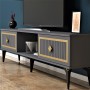 TV Stand Nil - Anthracite, Gold Anthracite
Gold
