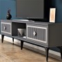 TV Stand Nil - Anthracite, Silver Anthracite
Silver