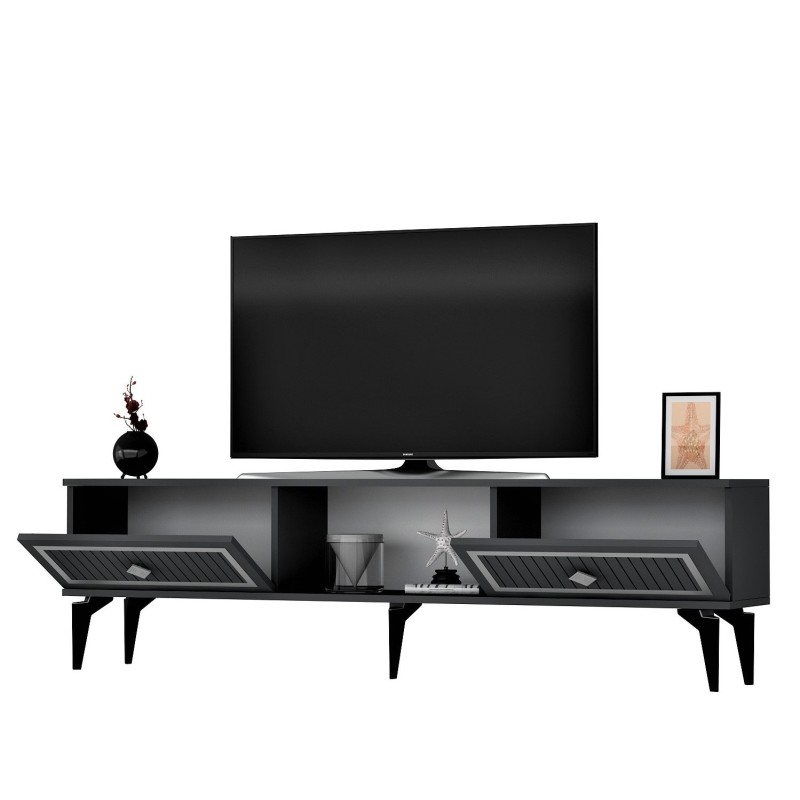 TV Stand Nil - Anthracite, Silver Anthracite
Silver