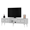 TV Stand Nil - White, Silver White
Silver