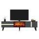 TV Stand Vania Fireplace - Anthracite, Gold Anthracite
Gold TV Stand Vania Fireplace - Anthracite, Gold Anthracite
Gold
