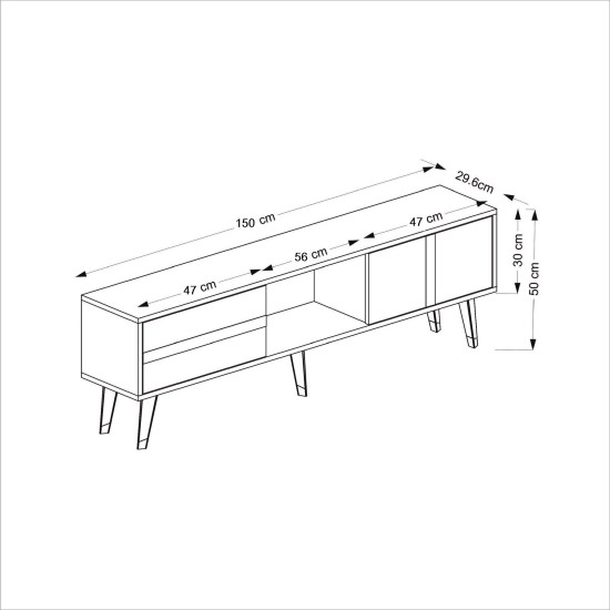 TV Stand Vania Fireplace - Anthracite, Gold Anthracite
Gold TV Stand Vania Fireplace - Anthracite, Gold Anthracite
Gold