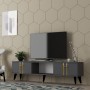 TV Stand Asel - Anthracite, Gold Anthracite
Gold