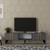 TV Stand Asel - Anthracite, Gold Anthracite
Gold