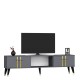 TV Stand Asel - Anthracite, Gold Anthracite
Gold TV Stand Asel - Anthracite, Gold Anthracite
Gold