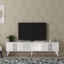 TV Stand Asel - White, Silver White
Silver