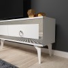 TV Stand Ponny - White, Silver White
Silver